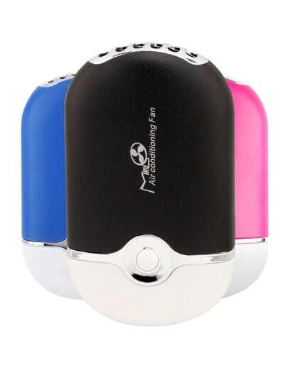 1个迷你手持风扇，适用于睫毛嫁接，便携式个人降温USB充电风扇，风速可调，风力强劲，是睫毛嫁接后晾干的理想选择，也适用于室内外旅行、家庭办公、美甲和化妆等场合。