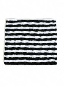 Street 1pc 男女通用 Y2k 风格猫耳手工针织帽，情侣趣味万圣节针织帽 - 彩色 - 查看 13