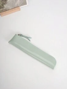 1PC Modern Style PU Printed Pencil Case With Zipper, Suitable For Boys And Girls Back To School,Pencil Pouch,School Bag,Stationery - Multicolor - View 15