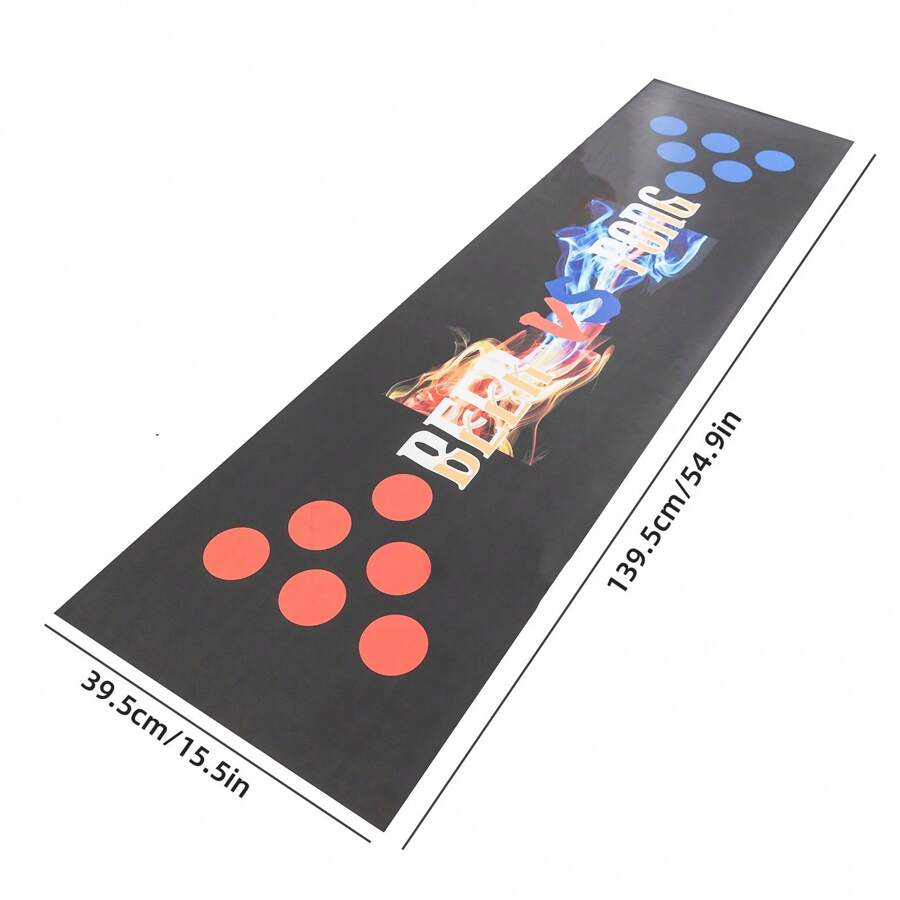 Beer Pong Party Adult Drinking Ball Game Set, 12pcs Beer Cups (Red 6pcs