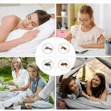 4 In 1 Upgraded Foldable Electric Fly Swatter, USB Rechargeable Fly Zapper With UV Light Insect Trap, For Bedroom - Green - View 3
