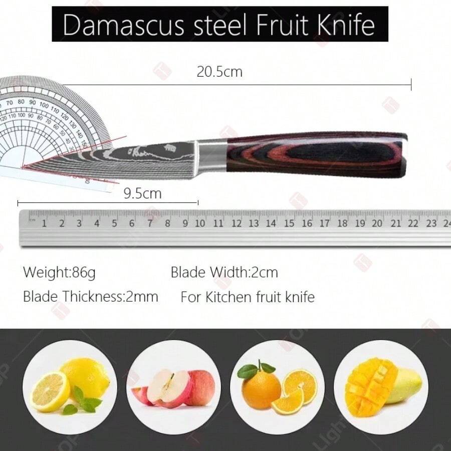 3.5inch Kitchen Fruit Knife Vegetable Knife Chef Knife Meat Cleaver
