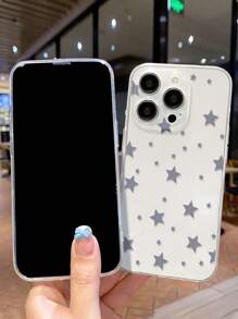 Funda de teléfono con pintura de estrellas, resistente a caídas, de alta transparencia y perforada con precisión, compatible con iPhone 16/16 Pro/16 Plus/16 Pro Max, iPhone 15 Pro Max, Apple P13, P14 Mujeres, P11 Soft Shell P12 Anti-caída, XS.XR/78P.78GES2, A50 A12 A32 A52 A72 A51 A21S A13 A14 S22 Ultra S23 A33 A53 S20 FE, Redmi 11 Youth, 12 Pro, 12/12X, Note 11, 9A, 9C, Polox 3 NFC, Redmi 10, Redmi 9, Note 9, 12C, Note 11 Pro, Redmi 10C, Note 8 Pro