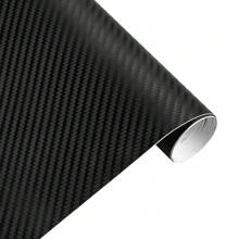 25 cm x 200 cm 3D-Carbonfolienbeschichtung Autoaufkleber, wasserdicht, Dekorative Schutzfolie für Motorrad, Auto Zubehör