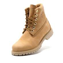 Timberland Paninara 户外女士耐用黄色徒步靴，高帮运动鞋，适合徒步旅行和登山 - 譚 - 查看 2