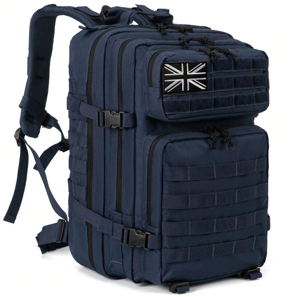 45L Tactical Backpack For GYM Men/Women 3 Days Hiking Survival Molle Bag Large Capacity Camping Equipment Backpacks Women Hiking Treeking Camouflage Hunting RucksackSport Bag School Backpack Drawstring Bag Rucksack Basketball Bag Drawstring Backpack Football Bag Sport Backpack College Student For Gym Travel Exercise Yoga Outdoor Outing Cycling Hiking Waterproof Lightweight Large Capacity Portable Accessories