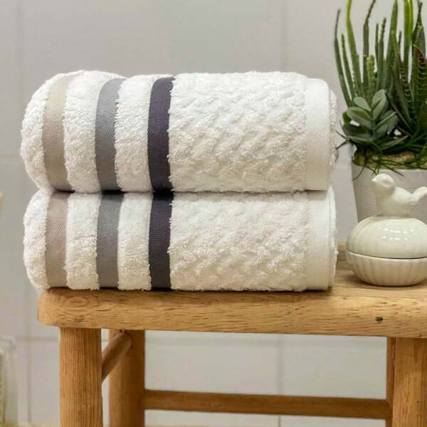 Toalha de Rosto Trento 50x70 Branco