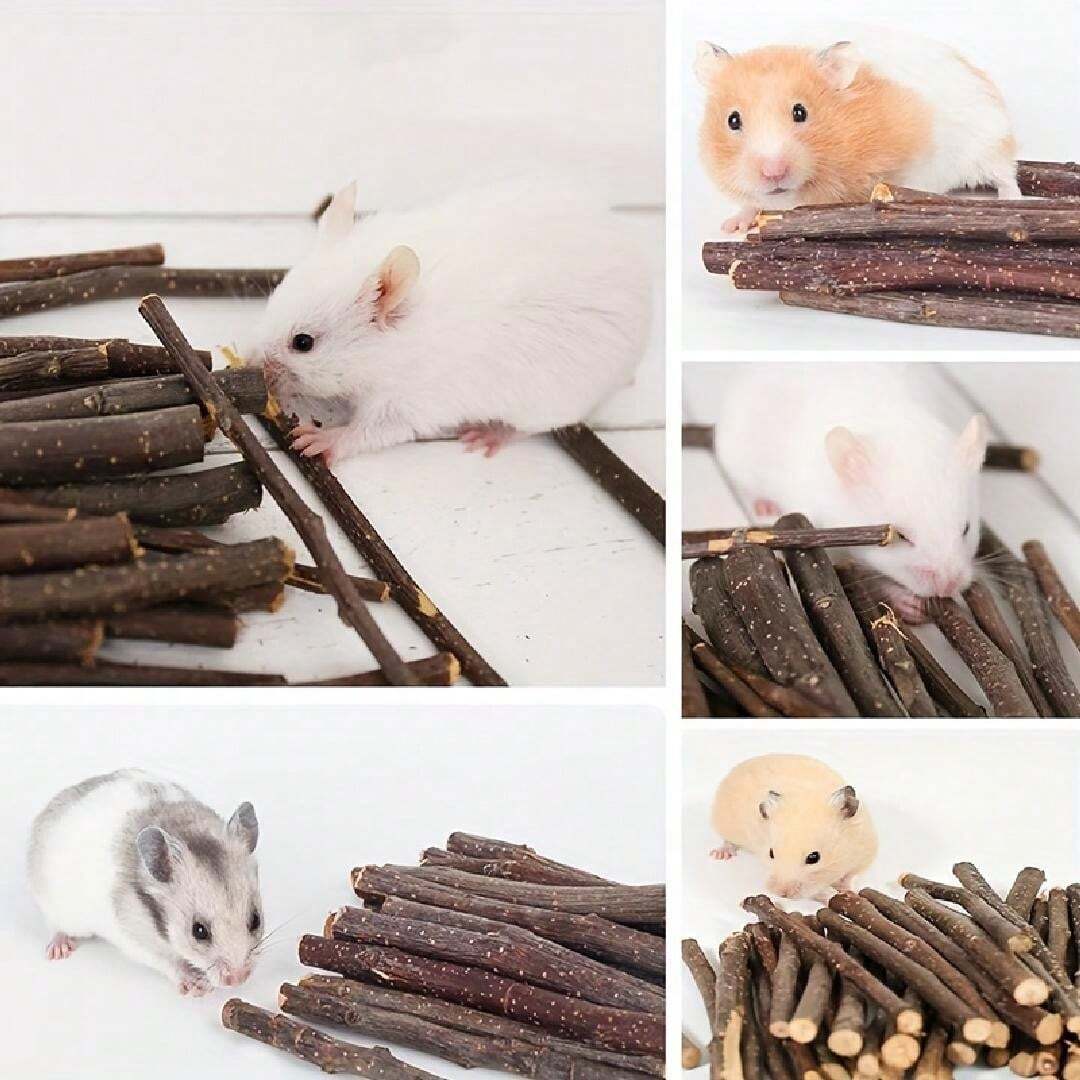 100g/200g/500g Apple Wood Small Pet Chew Sticks Ideal For Rabbits