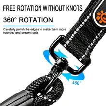 宠物狗牵引带，训练小狗 P 型项圈，适用于中型和大型犬，安全扣通用狗链项链，牵引带适用于小型/中型/大型宠物 - 紅色 - 查看 9