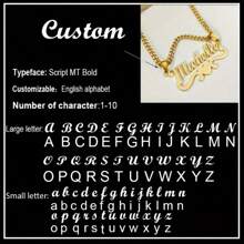 1件金色玫瑰金款式可选，不锈钢心形吊牌，可定制姓名项链，可拆卸链，时尚个性化珠宝，时尚配饰，送给亲朋好友的最佳礼物，适合日常、派对、圣诞节等各种场合，优雅嘻哈风格，无需镀层，适合感恩节、圣诞节等各种节日。金色、时尚、多彩、复古、潮人、简约、Y2K、2000年代时尚、定制、个性化、独特，送给他的理想礼物，送给她的理想礼物，送给男朋友、女朋友、爸爸、妈妈、家人、朋友，适合周年纪念日、生日、毕业典礼、舞会、派对、女士项链、学习用品、返校季、办公室、学校、教室、教师礼物、大学、同事、宿舍、教师、男孩女孩等。青少年、初中生、高中生、大学生、大一新生、大二学生、低年级学生、时尚秋季 - 彩色 - 查看 17