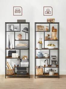 VASAGLE Storage Rack - Brown - View 7
