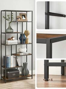 VASAGLE Storage Rack - Brown - View 6