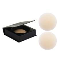1 Cặp Miếng Dán Núm Vú Vô Hình Bằng Silicon Có Thể Tái Sử Dụng – Miếng Dán Siêu Mỏng, Tự Dính Cho Váy Cổ Thấp, Kèm Hộp Quà Tặng Thanh Lịch - Lạc đà - Xem 1