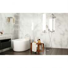 21-calowa ławka prysznicowa z drewna tekowego z półką, w pełni zmontowana ławka prysznicowa z drewna tekowego, ławka prysznicowa dla osób starszych, do użytku wewnątrz i na zewnątrz, wystrój łazienki, organizer łazienkowy, wystrój jesienny, akcesoria łazienkowe, meble