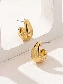 2 cặp bông tai hình giọt nước hình học thời trang dành cho nữ, chất lượng cao cho tiệc tùng, quà tặng, đi làm hàng ngày và phù hợp - Như thể hiện trong hình ảnh - Xem 12