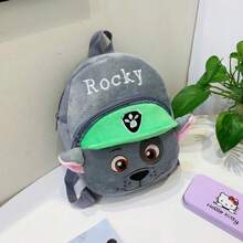 Mochila con diseño de dibujos animados, que presenta a los personajes Chase, Rocky, Skye y Rubble, perfecta para viajes, actividades al aire libre y uso diario, ideal para fans de