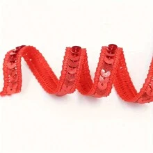 1 szt. 12 mm koronkowa lamówka z metalicznym brokatem, do sukni walentynkowej, szycia, kostiumów tanecznych, rękodzieła, pakowania prezentów, aksamitne naklejki do dekoracji odzieży, akcesoria do szycia DIY, dekoracja torby i spinki do włosów (bez papierowej karty)