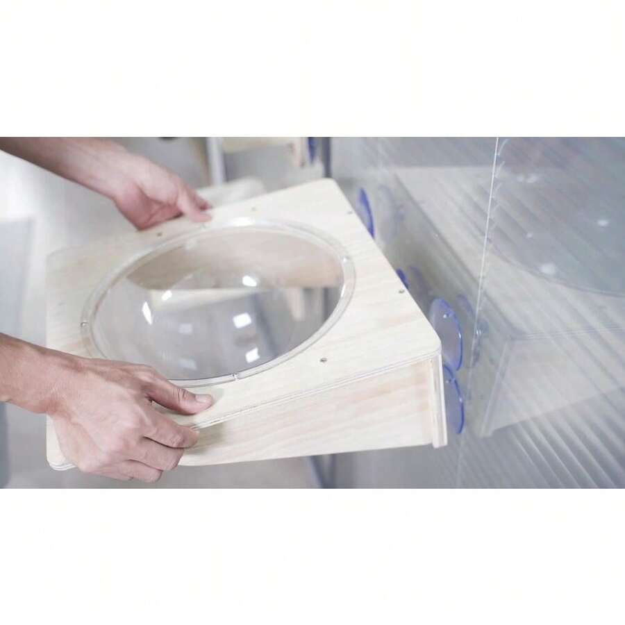 COZIWOW 3PCS Wooden Cat Wall Shelves Wall Mounted Cat Perches Jumping