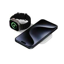 无线磁性二合一充电器兼容 兼容 系列兼容 14 15 16 15W 快速旅行充电板兼容 Pro 2 2 ` - 多色 - 查看 9