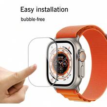 5 miếng dán màn hình tương thích với Apple Watch Ultra 2/Ultra 49mm, Phim kính cường lực, Chống trầy xước, Độ nét cao, Cảm ứng nhạy - Siêu/Siêu 2(49mm)-5 Cái - Xem 6