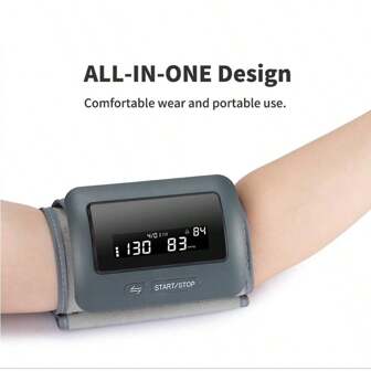 1pc Household Automatic Blood Pressure Measuring Instrument,Neutral English Blood Pressure Monitor USB Plug-In Use-This Tool Does Not Include Batteries!