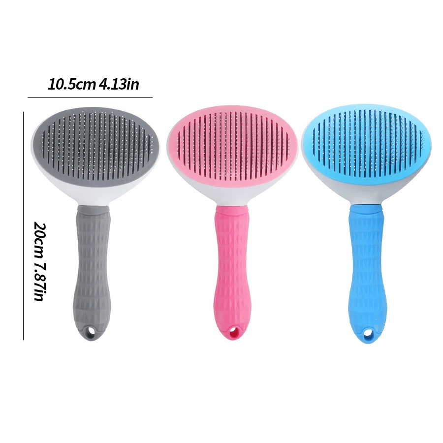 SelfCleaning Slicker Brush Suitable For Dogs, Cats, Lightweight Pet