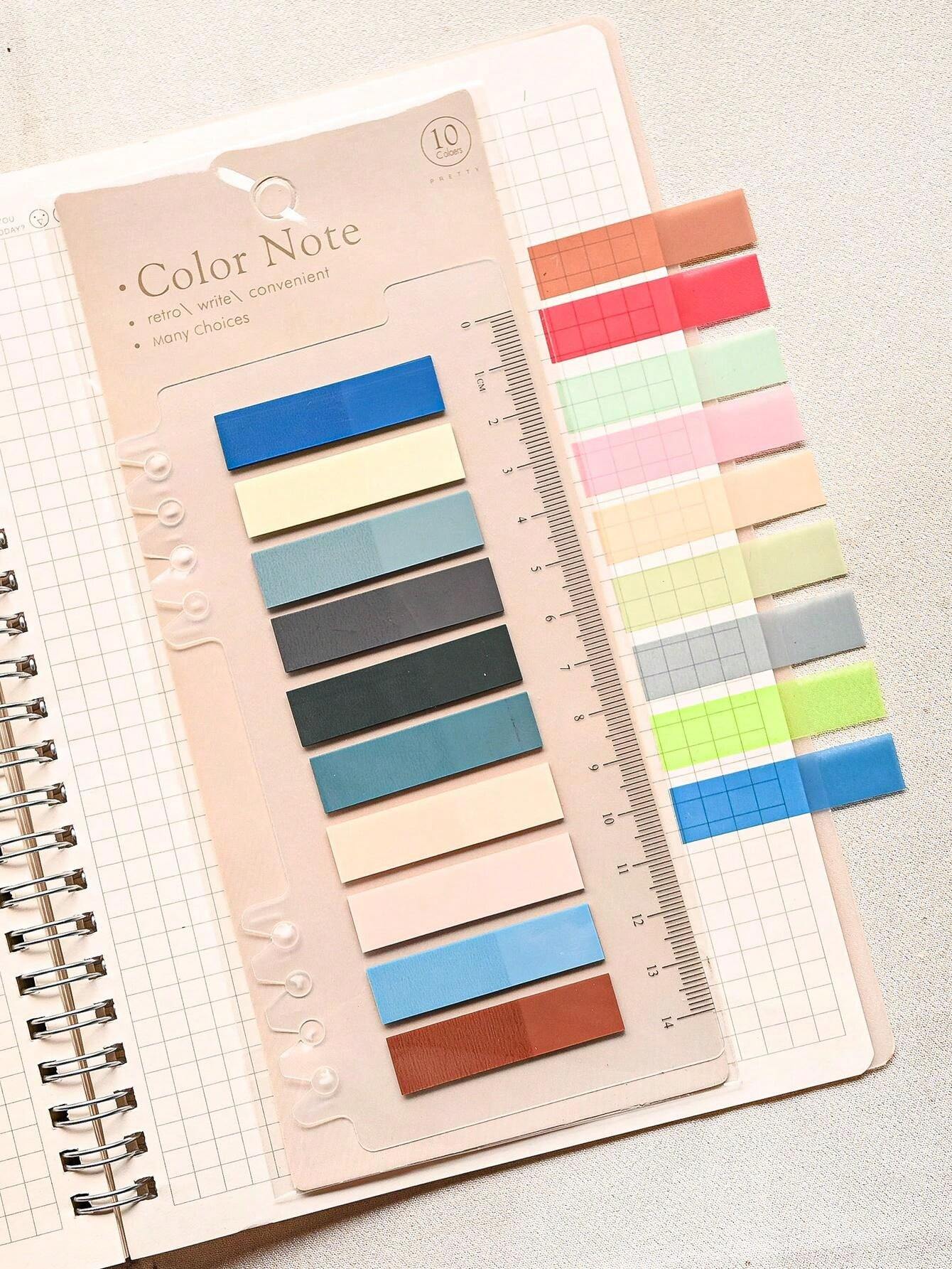 200 Sheets Of 1 Type Index Sticker Plastic Material Indicator Stickers