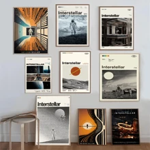 1 件墙面艺术海报无框星际穿越经典科幻电影海报优质印刷品和海报高清质量海报墙面艺术画书房家居装饰流行 - 彩色 - 查看 1