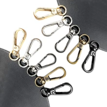 3/6/12/20/30 件旋转弹簧夹挂钩，D 形环龙虾扣旋转扣适用于 DIY 工艺挂绳制作