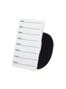 Tabla con escala para aplicar pestañas postizas, regla portátil de mano para pestañas, herramienta esencial para artistas de extensión de pestañas - Multicolor - Ver 7