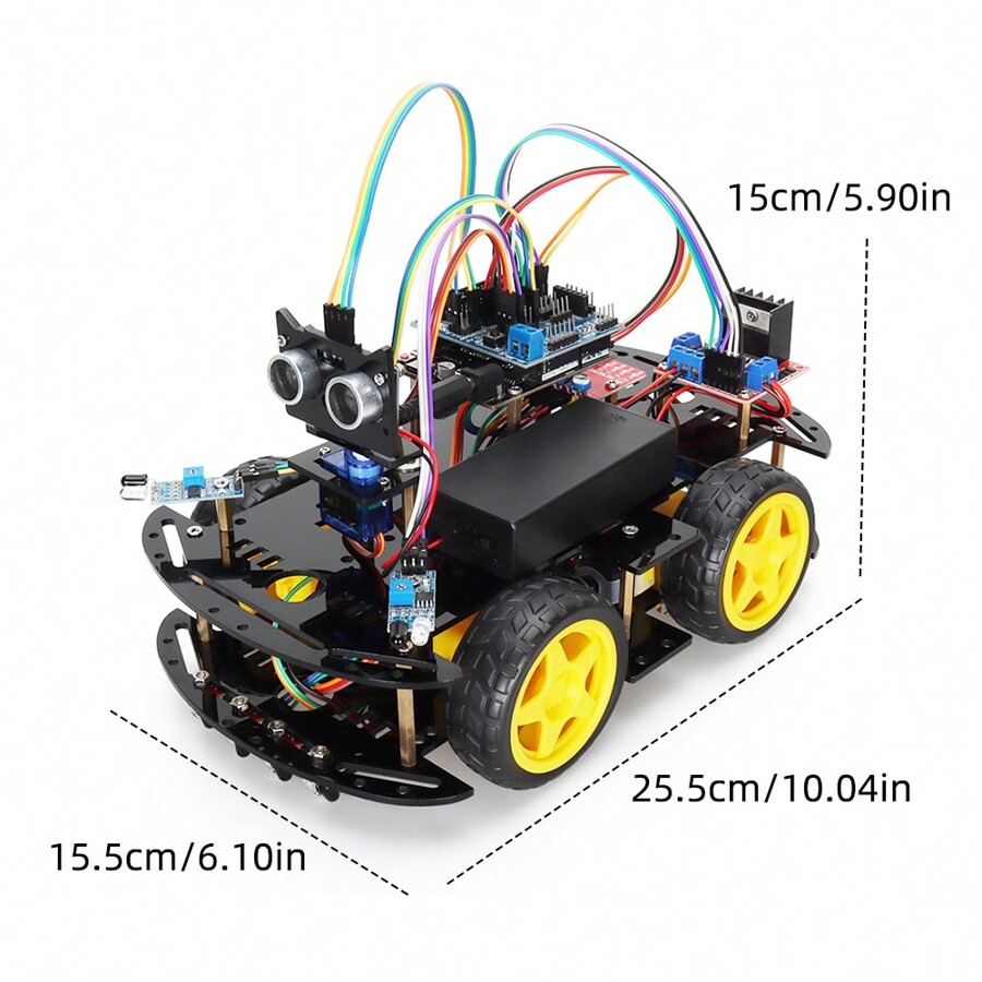 TSCINBUNY Smart Robotics Car Kit For Arduino Uno Programming Project