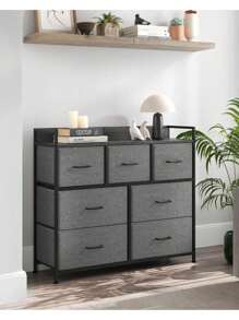 SONGMICS Dressers & Chests Of Drawers - Dark Grey - View 2