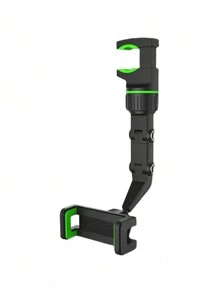 Suporte de telefone para carro, fácil instalação, sem bloqueio, para espelho retrovisor, gravação de vídeo no banco traseiro, suporte de mesa compatível com iPhone, Android, presente de aniversário, família, acessórios para carro, suporte para telefone de carro