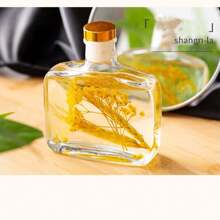 1 pieza Ambientador de flor real sin llama de larga duración, desodorizante para el baño, accento de decoración del hogar, 100ml dura hasta 9 meses, regalo y recuerdo de Navidad, aromaterapia, ambientador para el hogar, difusor, regalo, decoración del hogar