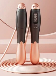 1 set Cuerda de saltar de acero para adultos con contador, equipo de fitness y accesorios de gimnasio