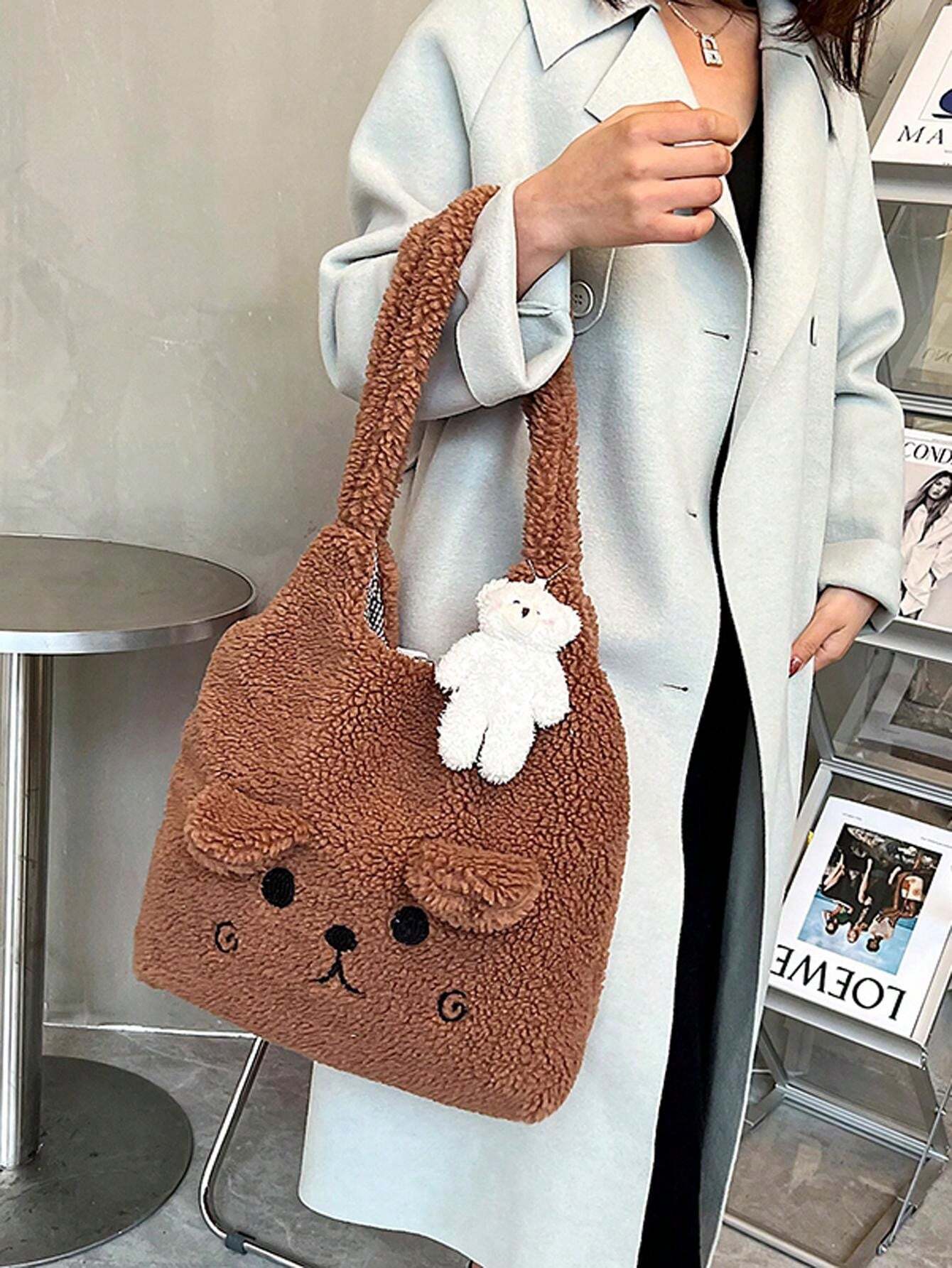 2024 Winter New Universal Women Tote Bag, Color Blocking Nylon