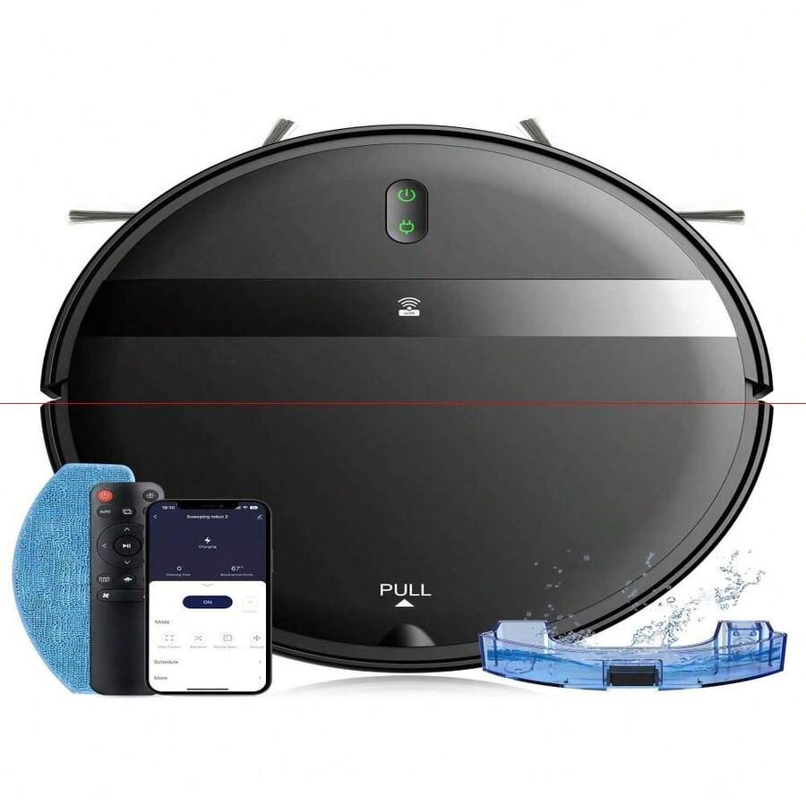 Make Housework Easy And Enjoyable With This Robot Vacuum Cleaner! It Is