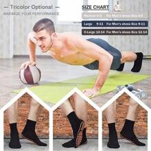 Klebrige Rutschfeste Socken Für Männer Mit 3 Paaren, Für Fliesen-, Holzböden, Workout, Yoga, Pilates, Krankenhaus, Rutschfeste Hausssocken