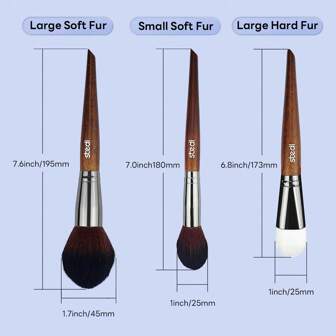 Stedi Model Cleaning Brush Set, Model Hobbyist Tools, 2 Soft And 1 Rigid Figure Dusting Brushes, Model Dusting Brushes For Statues, Gundam Scale Military Hobby Crafts Visit The Stedi Flagship Store