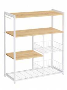 VASAGLE Baker's Racks - 화이트 - 보기 3