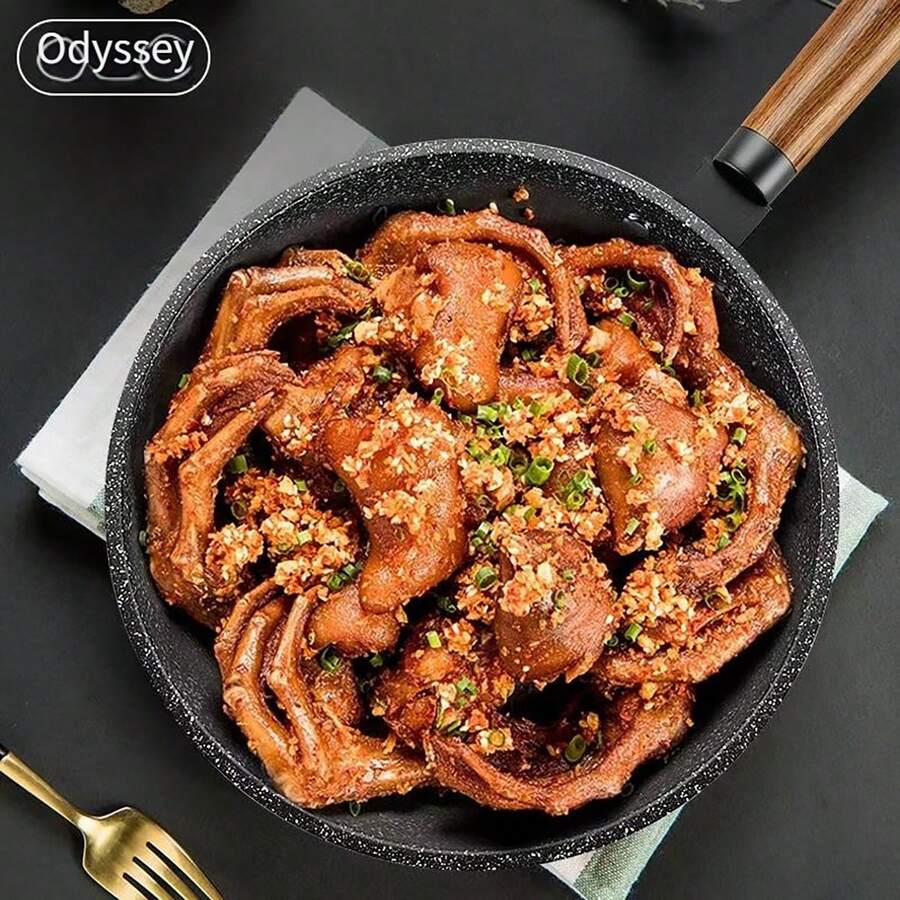 Wheat Rice Stone Frying Pan Pan NonStick Pan Small Oil Smoke Auxiliary