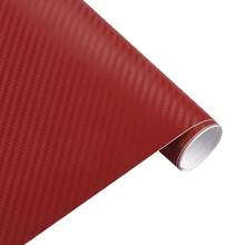 25 cm x 200 cm 3D-Carbonfolienbeschichtung Autoaufkleber, wasserdicht, Dekorative Schutzfolie für Motorrad, Auto Zubehör