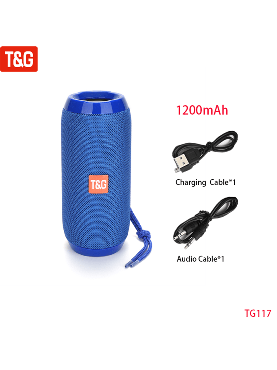 مكبر صوت لاسلكي محمول بلوتوث، مقاوم للماء، بمضخم ب...