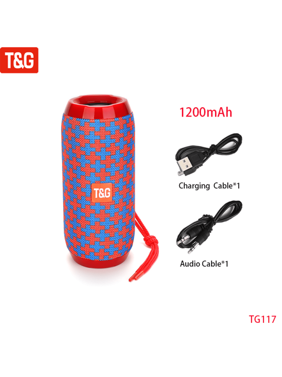 مكبر صوت لاسلكي محمول بلوتوث، مقاوم للماء، بمضخم ب...