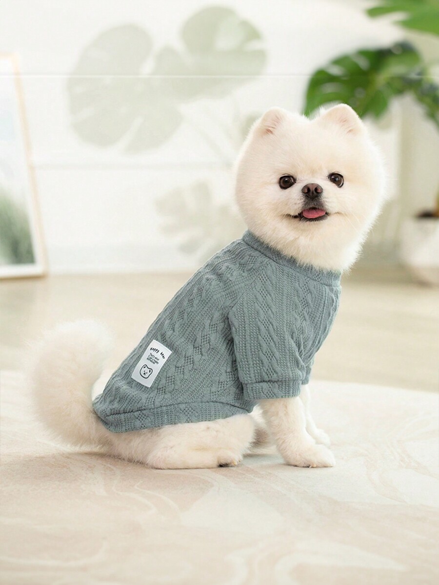 Autumn/Winter Cat And Dog Clothes, Warm Knitted Sweater For Pets for