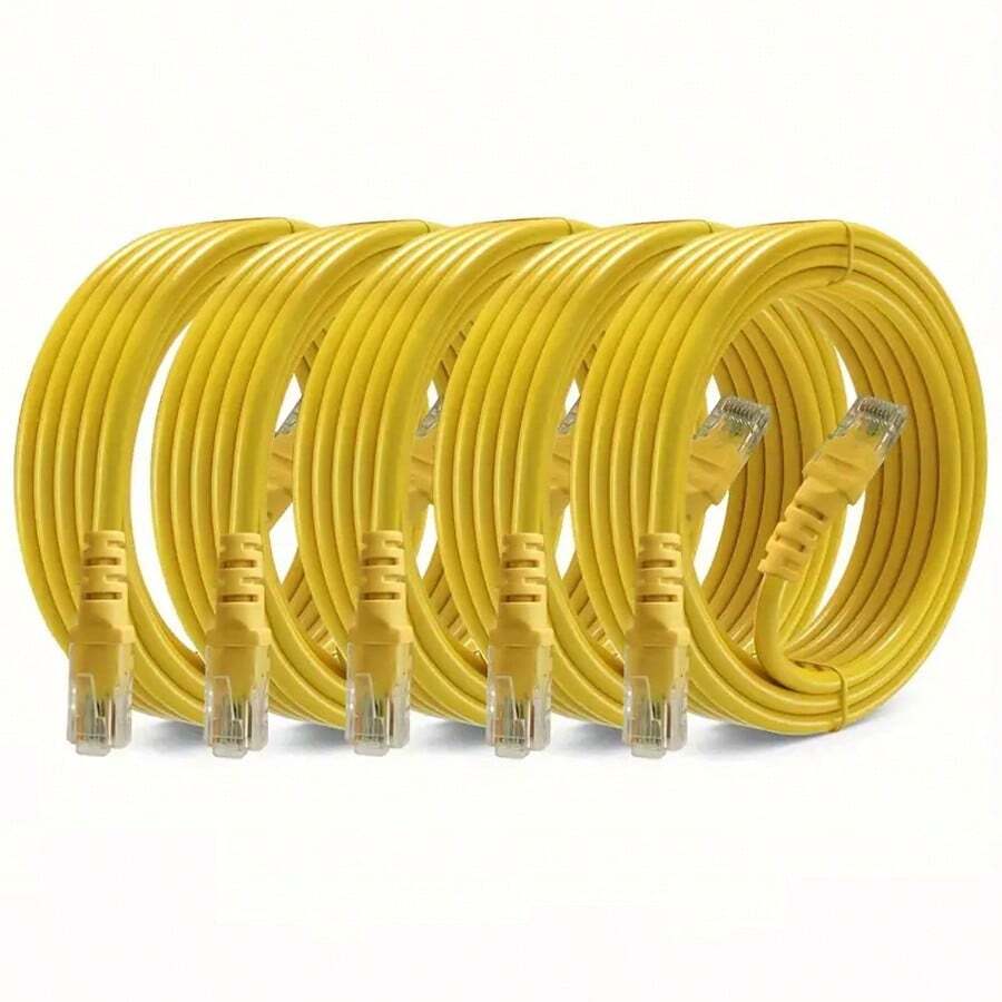 1pc 3.2ft Cat6 Cable 10Gbps 550MHz High Speed LAN Cable, UTP