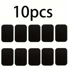 5pcs/10pcs/20pcs Adhesive Car Phone Holder Magnet Plate Thin Iron Disc Magnetic Sheet For Phone Stand Accessories, Round & Rectangle
