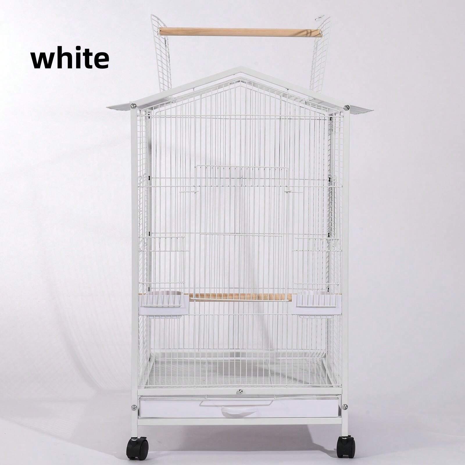 Metal Bird Cage Medium To Small, Suitable For Lovebirds, Tiger