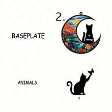 Cat Memorial, Suncatcher, Pet Memorial Gift, Cat Lovers, Window Hanging Decoration, Handmade Custom Name Cat Decor, Perfect For Farmhouse Porches, Study Rooms And Party Scenes, Ideal For Friends' Birthday,Halloween, Christmas Gifts-1pc
