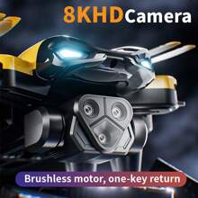 The 1pc Can Be Controlled Via A Mobile App, And The 4K Aerial Drone Is Perfect For Capturing Precious Moments And Enjoying Flying Indoors. It Is Also The Perfect Gift For Halloween, Christmas Or New Year.